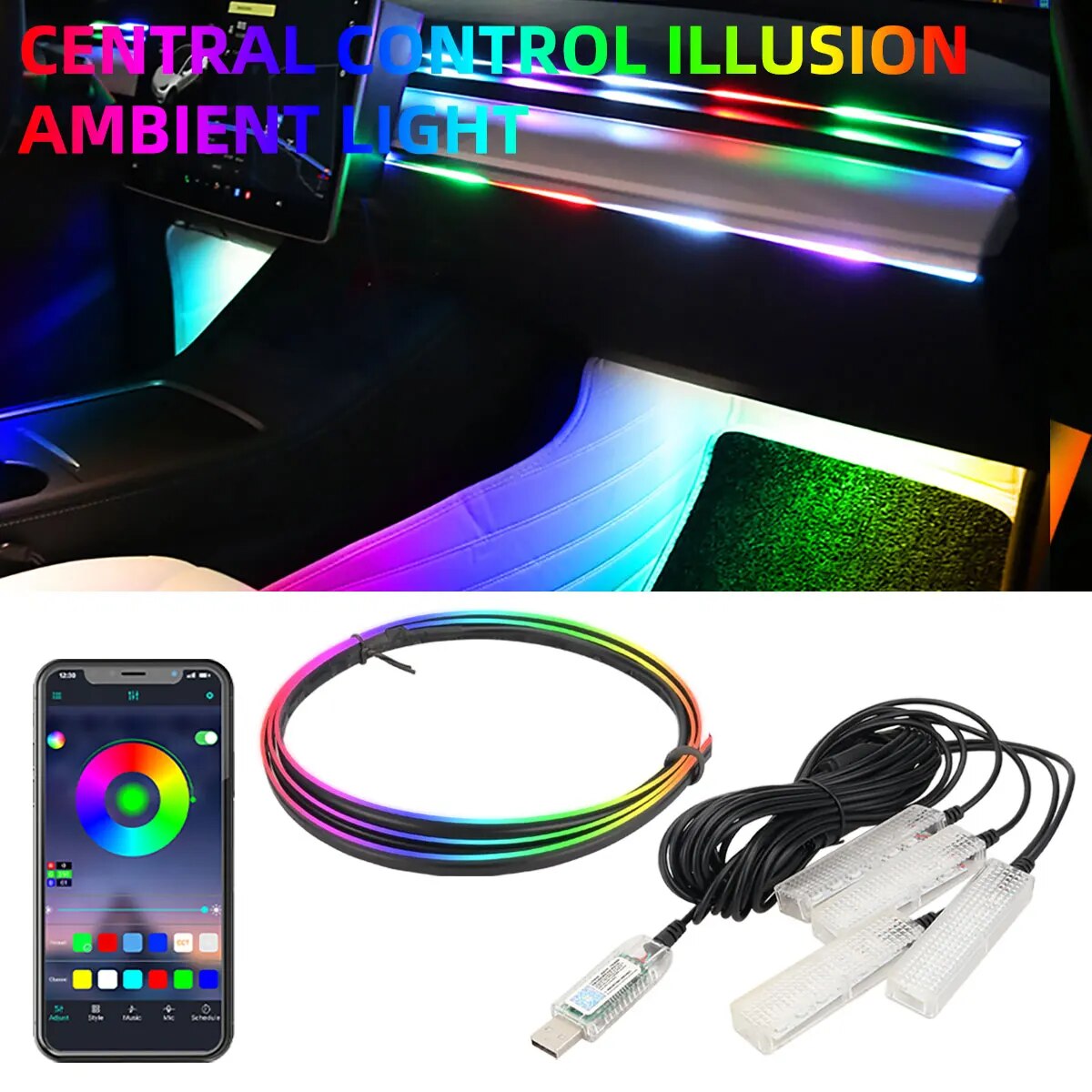 Interior Photography Lighting - 4 IN 1 6 IN 1