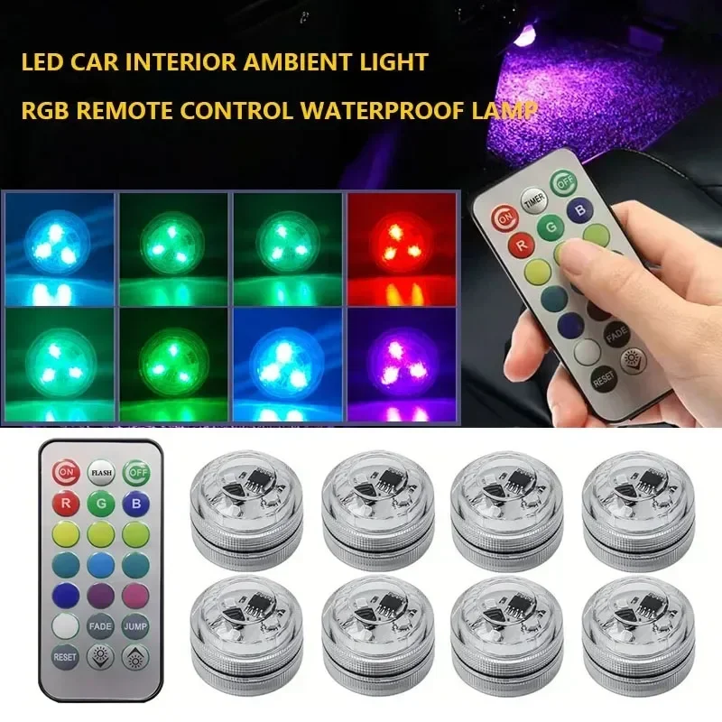 Interior Photography Lighting - LED Car Interior Ambient Light Decoration