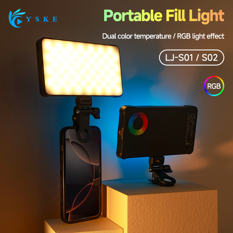 Photography Lightning - RGB LED Video Light Fill Straight