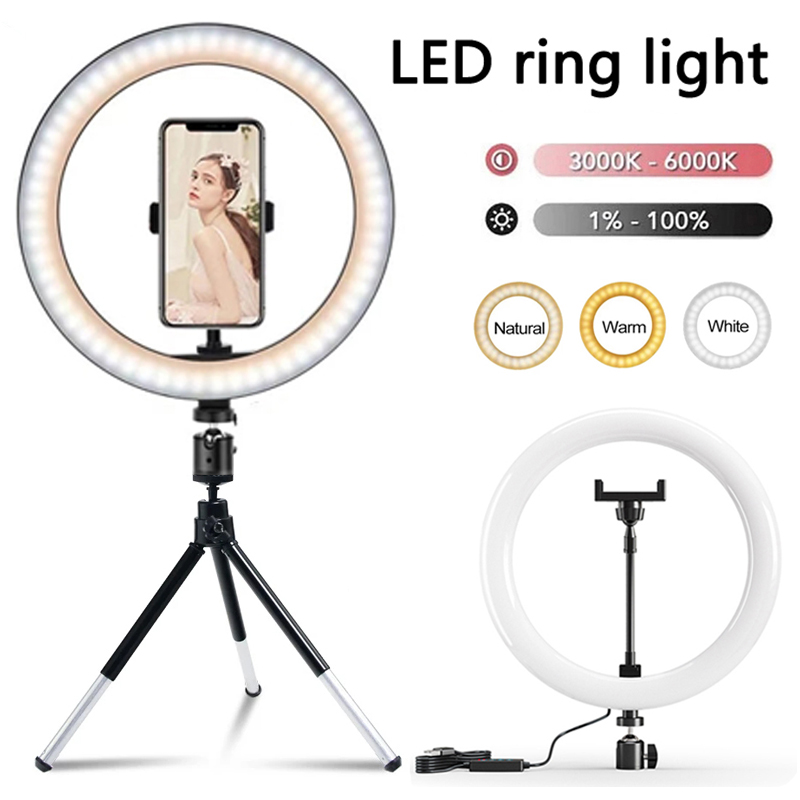 12 inch LED Ring light Photogr - Photography Lighting Youtube 评论和价格