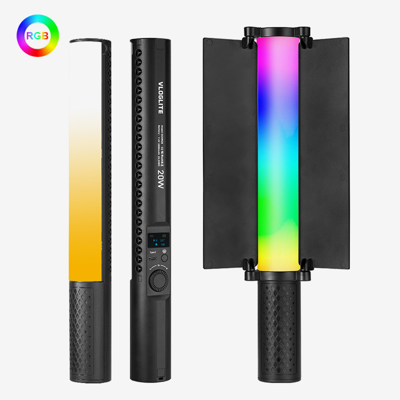 B20 RGB LED Light Stick Handhe - Photography Lighting Youtube 评论和价格