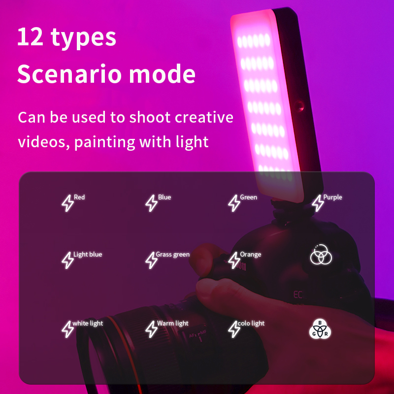 RGB Video Light Portable LED C - Photography Lighting Board 评论和价格