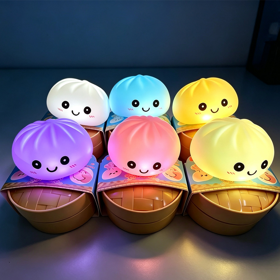 Aesthetic LED Bun Night Light, - Photography Lighting For Food 评论和价格
