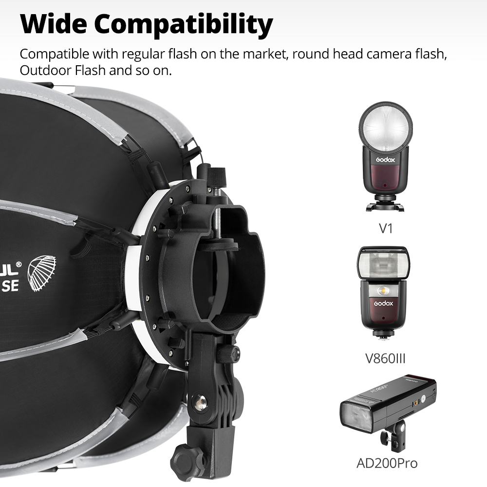 AMBITFUL PF30/PF40 30cm /40cm  - Photography Lighting Diffuser 评论和价格