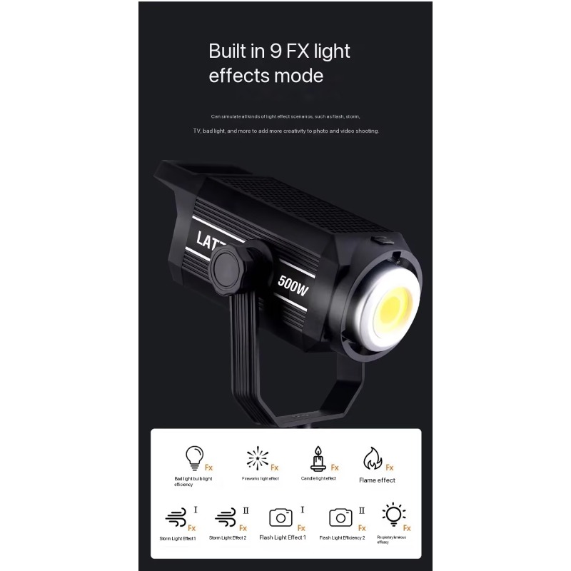 【Hot Sale】LATZZ 500W LED Video - Photography Lighting For Sale 评论和价格