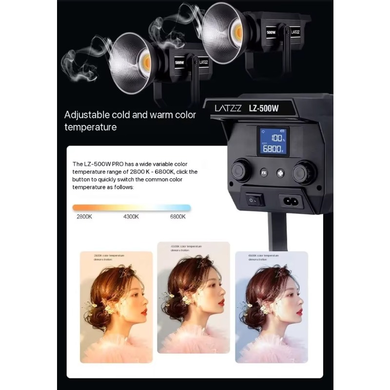 【Hot Sale】LATZZ 500W LED Video - Photography Lighting For Sale 评论和价格