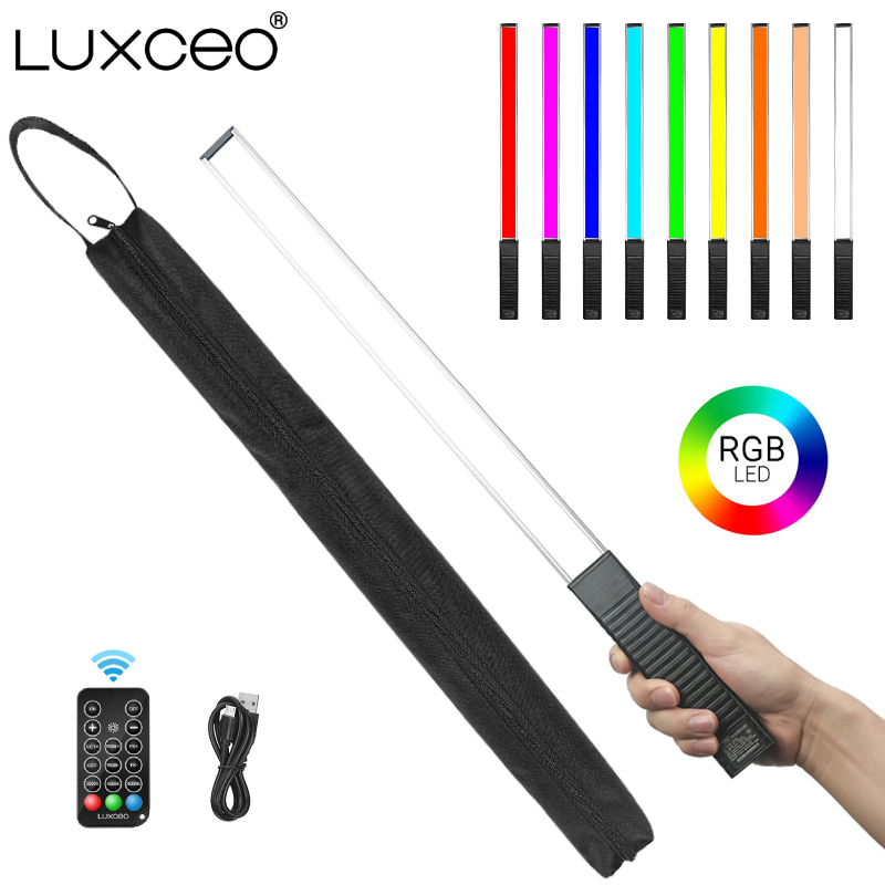 LUXCEO Q508A Handheld RGB Vide - Photography Lighting Youtube 评论和价格