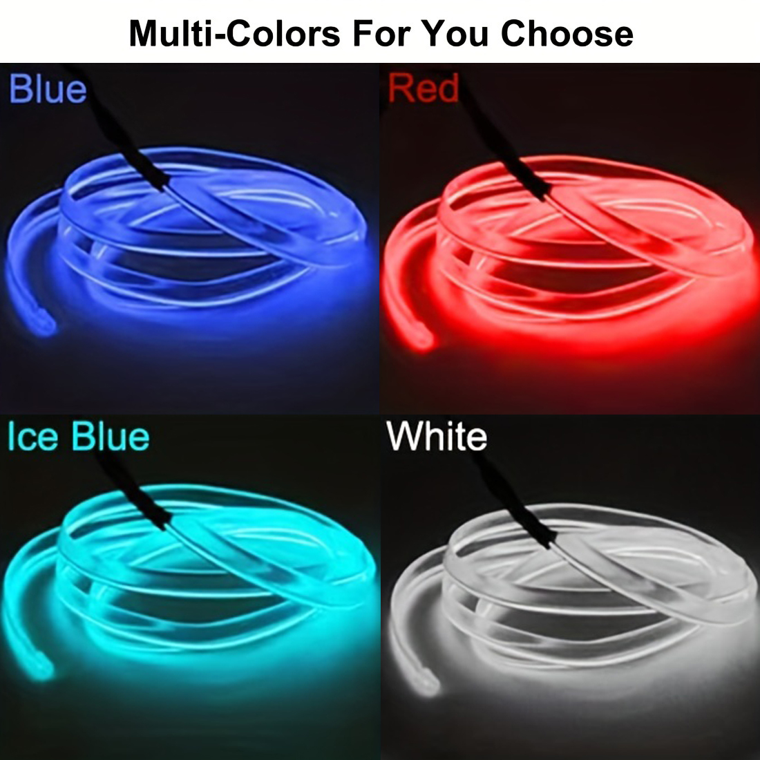 5m Neon LED Car Interior Light - Interior Photography Lighting 评论和价格