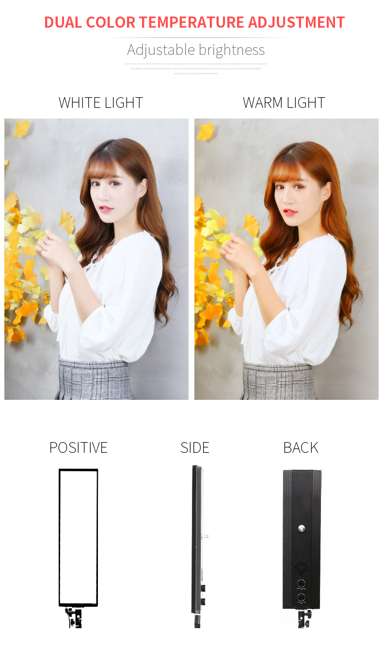 40CM 72W 3200K-5500K Photo Stu - Photography Lighting Board 评论和价格