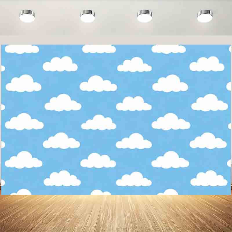 Cartoon Simple Blue Sky White  - Photography Lighting For Portraits 评论和价格