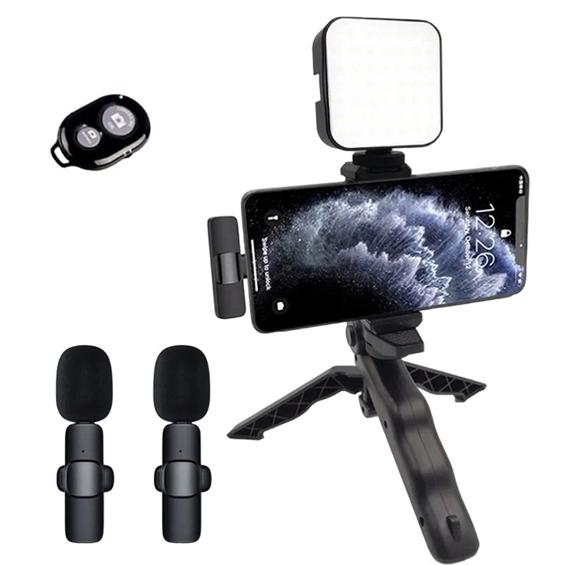 B29C-Portable Smartphone Video - Photography Lighting Kit Portable 评论和价格