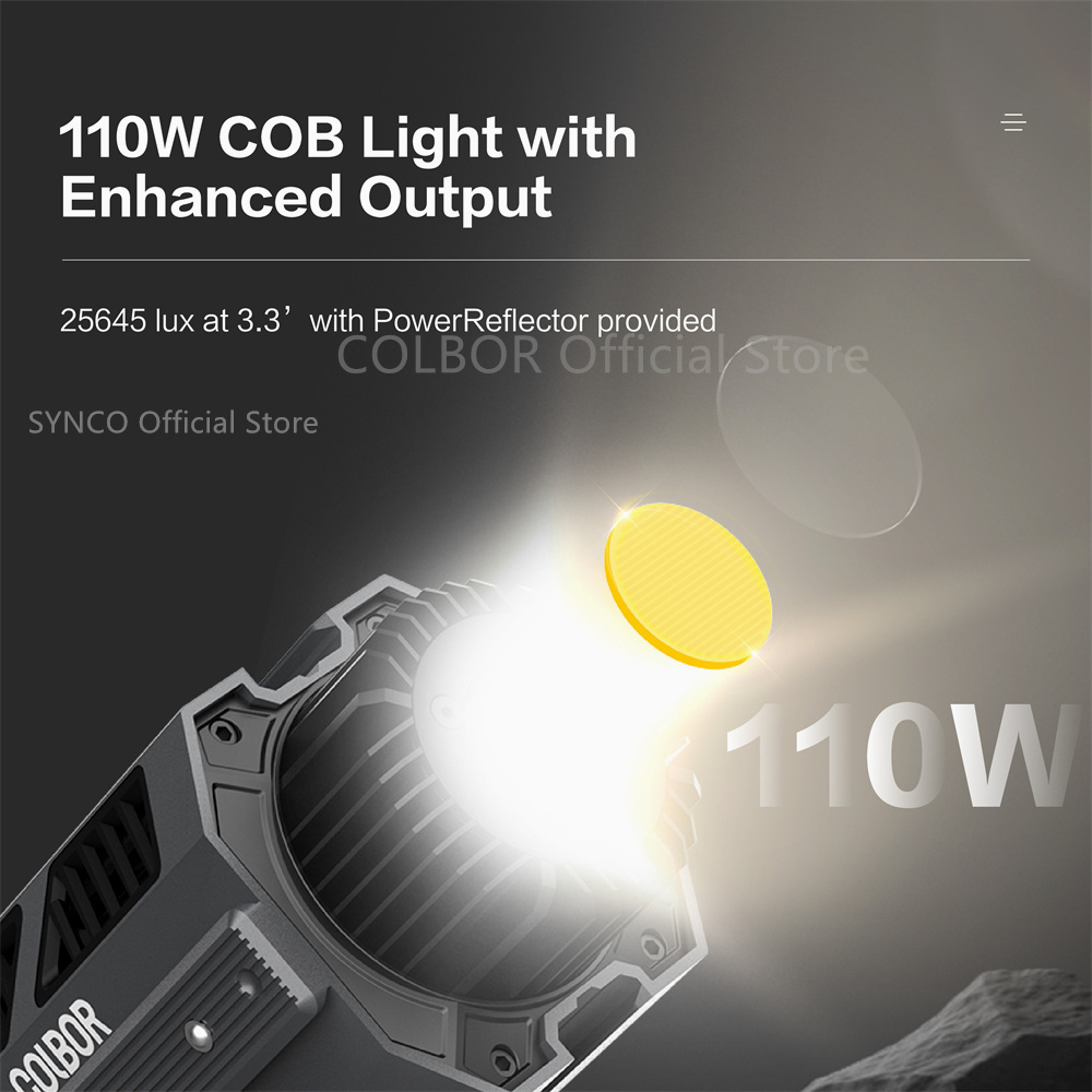 COLBOR CL100X COB Led Light Vi - Photography Lighting Youtube 评论和价格