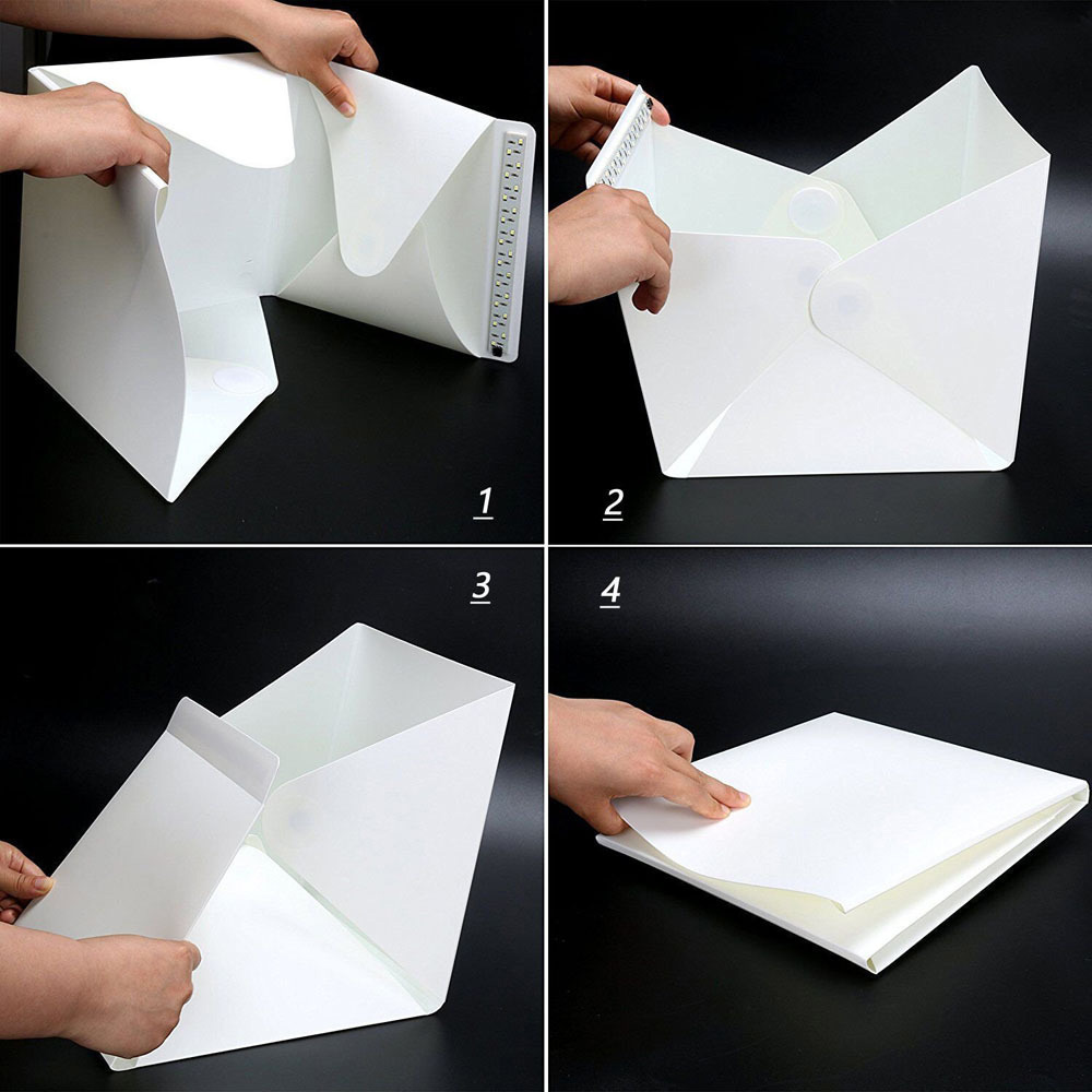 LED Panel Light Box Photograph - Photography Lighting Setup 评论和价格