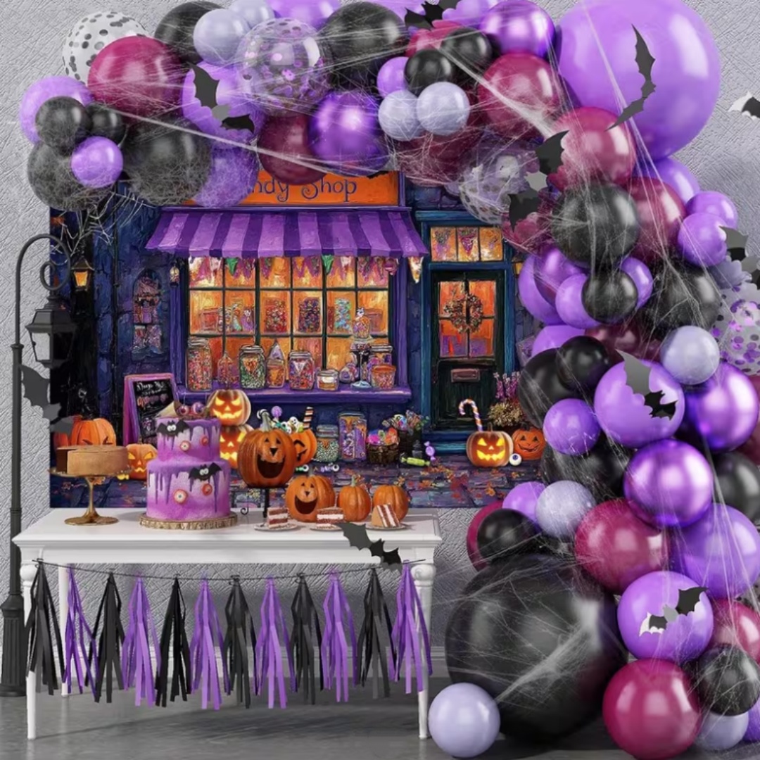 Purple Halloween Shop Theme Pa - Photography Lighting For Food 评论和价格