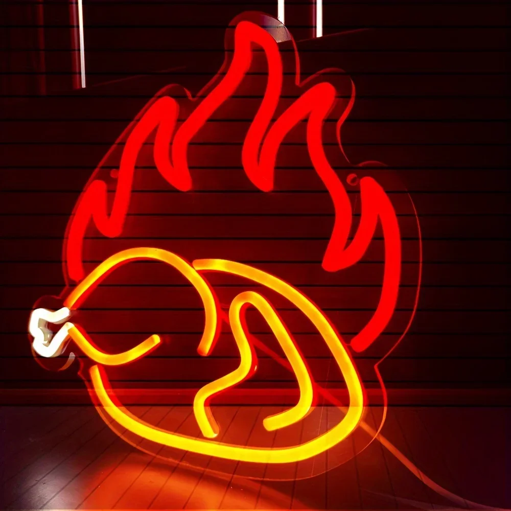Roasted Chicken Neon Light Sig - Photography Lighting For Food 评论和价格