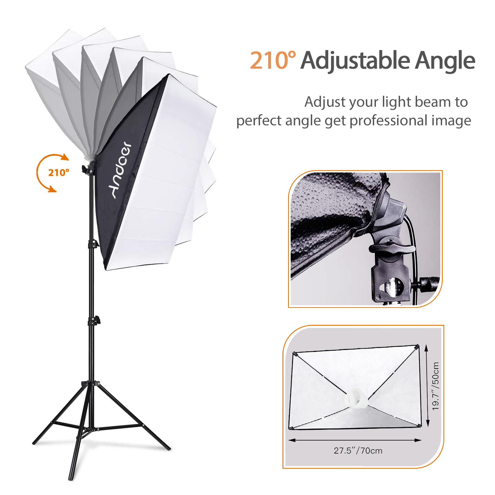 Andoer Studio Photography Ligh - Photography Lighting Setup 评论和价格