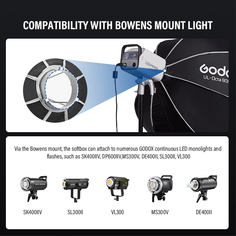 Godox UL-Octa BOX 60cm 90cm 12 - Photography Lighting Diffuser 评论和价格