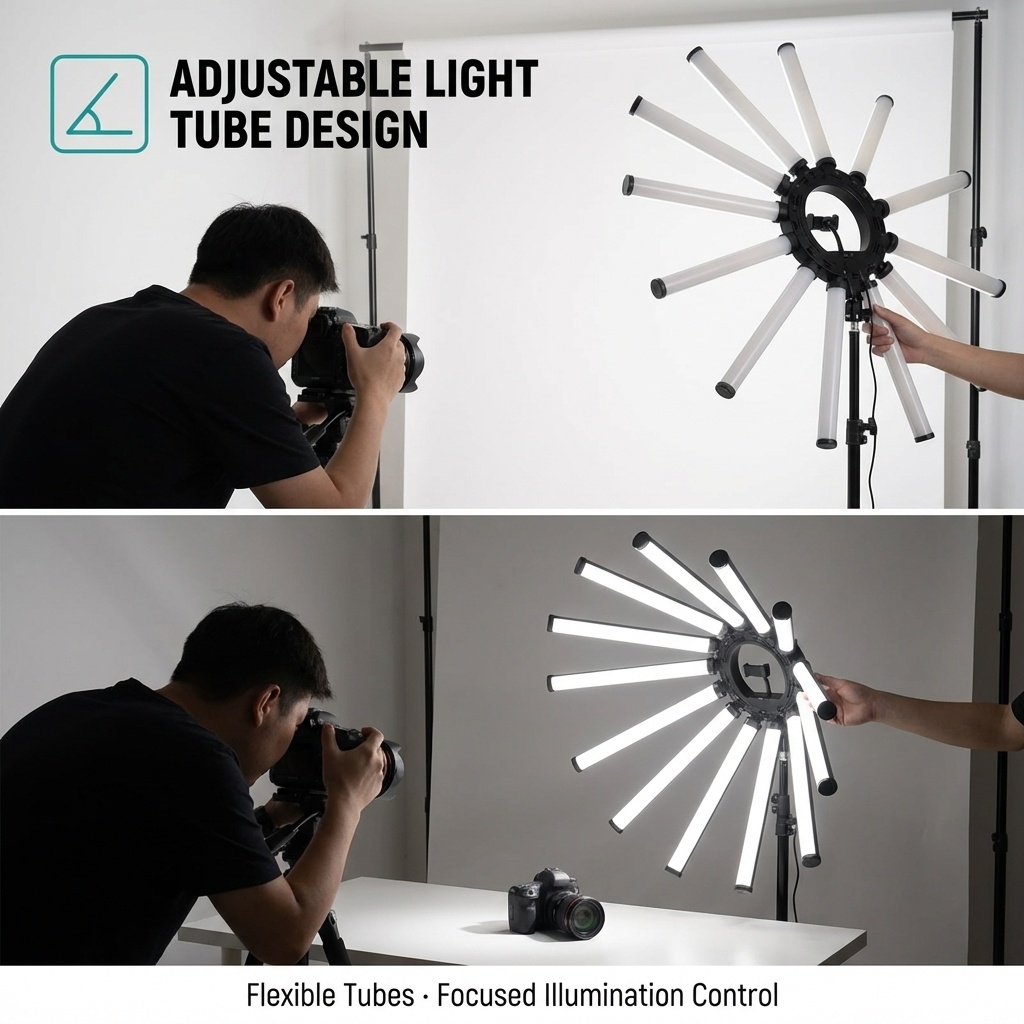 12 Arms Multi Tube Photography - Lighting In Photography Studio 评论和价格
