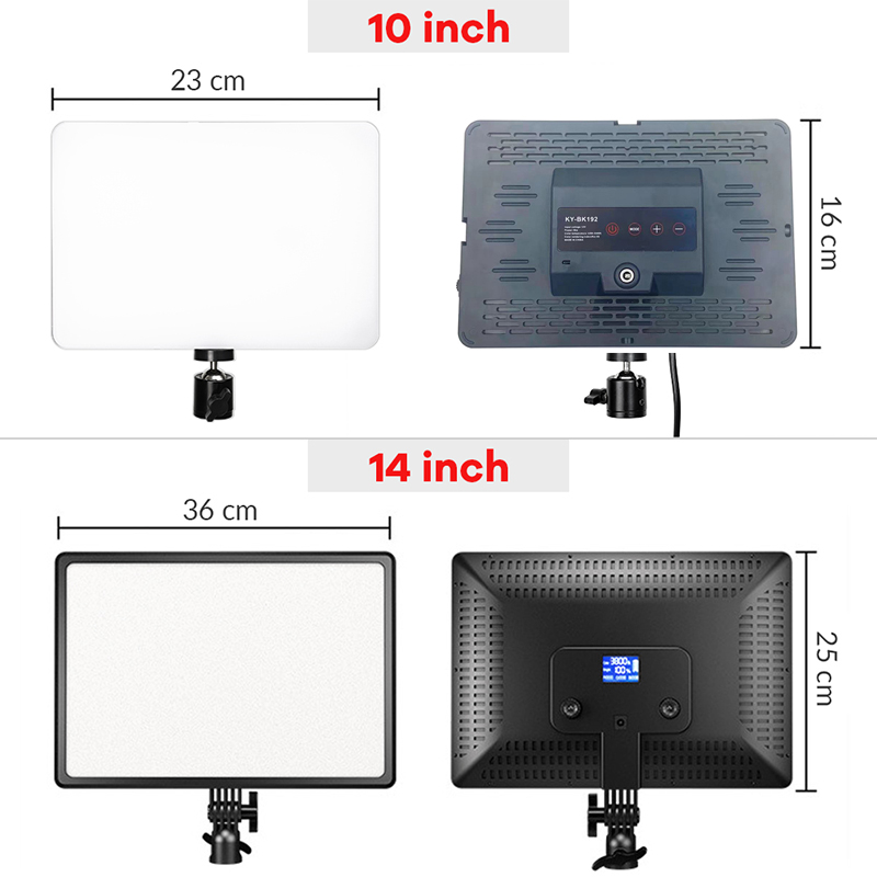 14inch 10inch LED Video Light  - Photography Lighting Styles 评论和价格