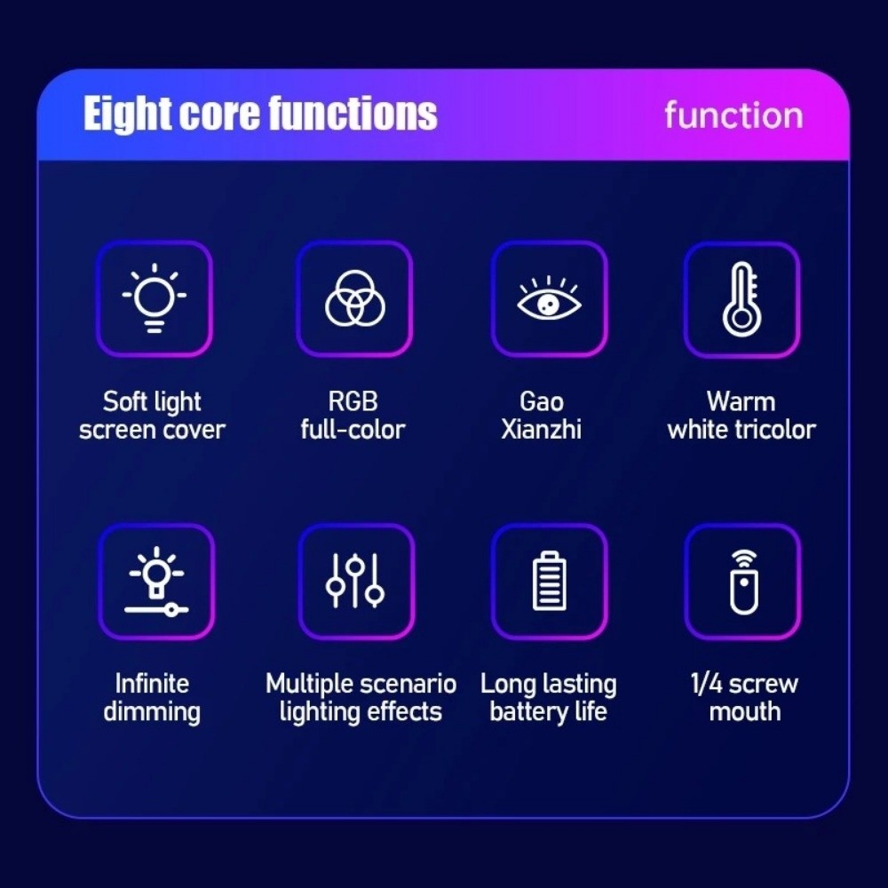 Handheld LED RGB Light Stick C - Photography Lighting Handheld 评论和价格