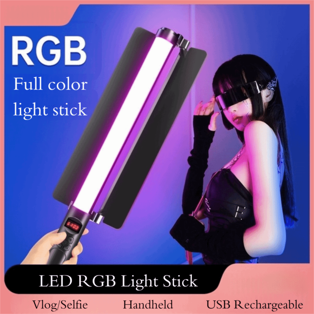 Handheld LED RGB Light Stick C - Photography Lighting Handheld 评论和价格