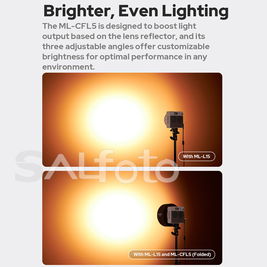 Godox ML-CFL5 Collapsible Fres - Fresnel Lens Attachment 评论和价格