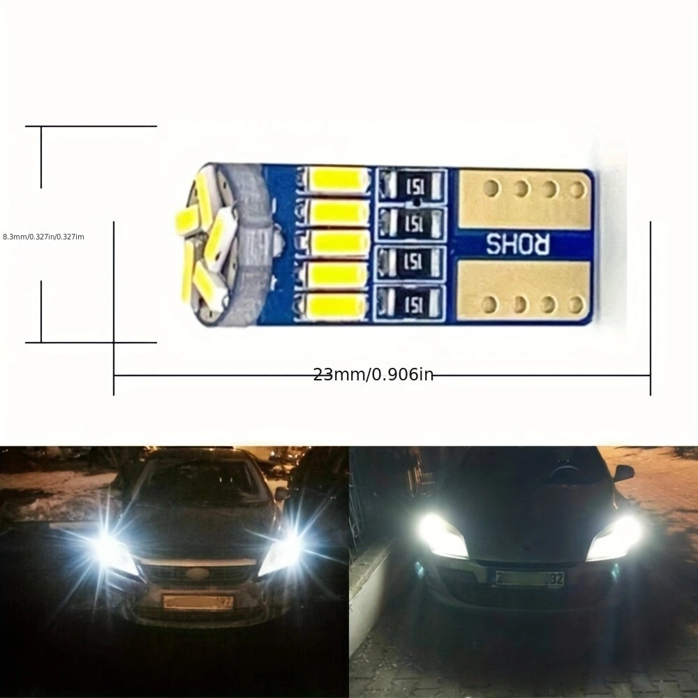 10pcs Car Led Light T10 4014 1 - Interior Photography Lighting 评论和价格
