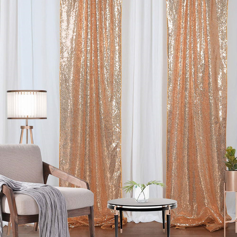 Sequin Backdrop Curtains - 2 P - Photography Lighting Youtube 评论和价格