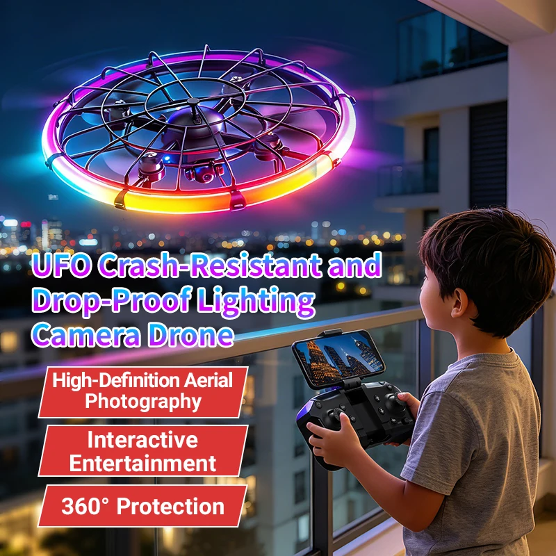 JJRC H145 UFO RC Drone with Du - Photography Lightning 评论和价格