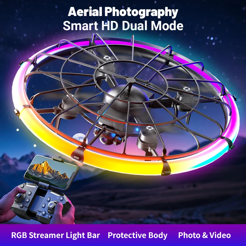 JJRC H145 UFO RC Drone with Du - Photography Lightning 评论和价格