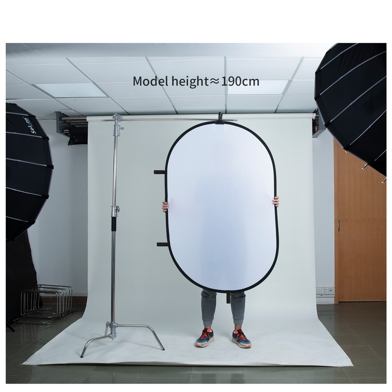 100X150CM Foldable Oval Reflec - Photography Lighting Board 评论和价格