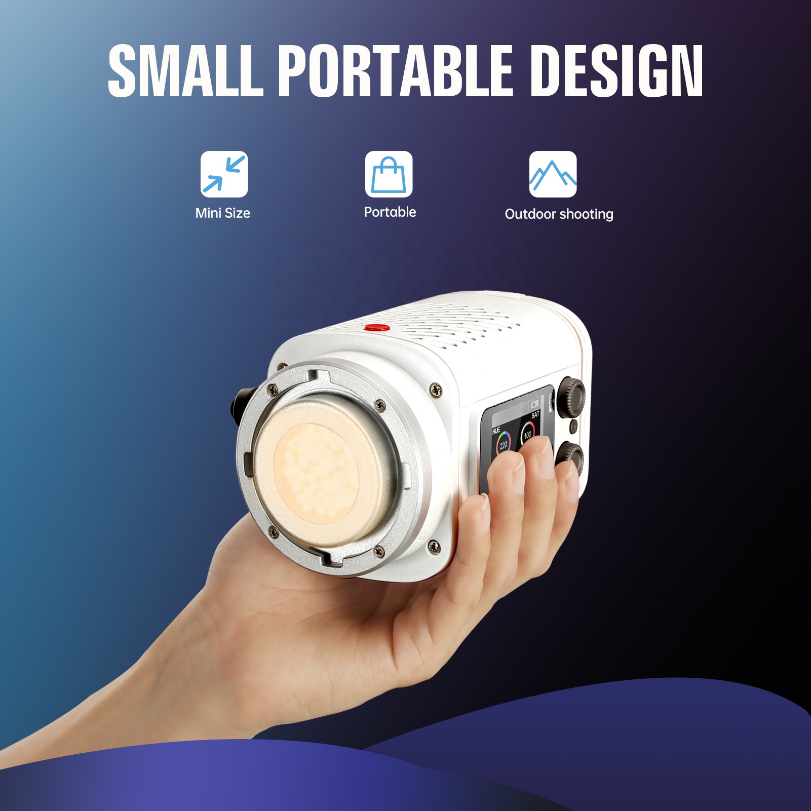 JINBEI EF-60BI 60w Photography - Photography Lighting Kit Portable 评论和价格