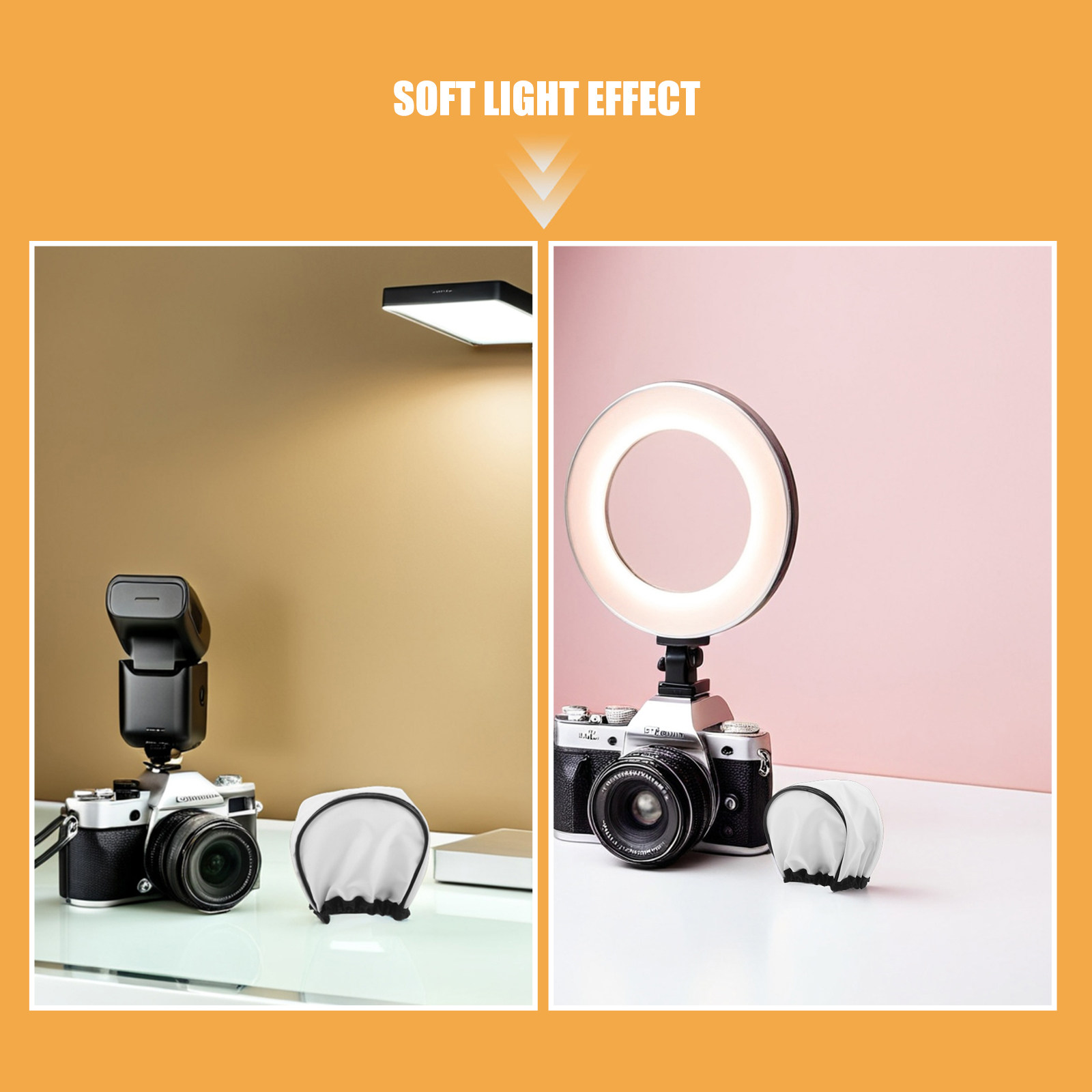 4Pcs Photography Flash Diffuse - Photography Lighting For Portraits 评论和价格
