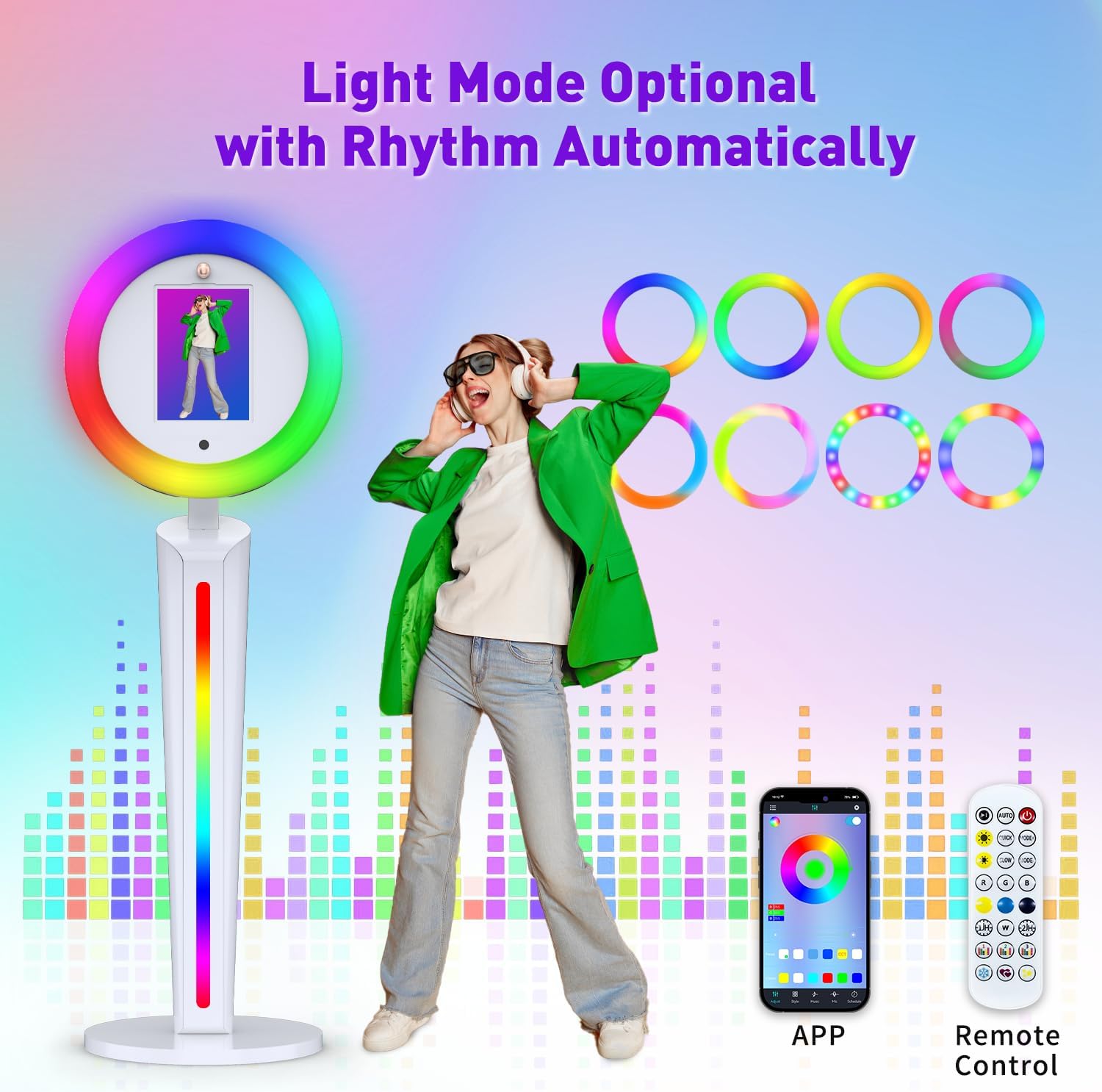 Portable iPad Photo Booth Mach - Photography Lighting Kit Portable 评论和价格