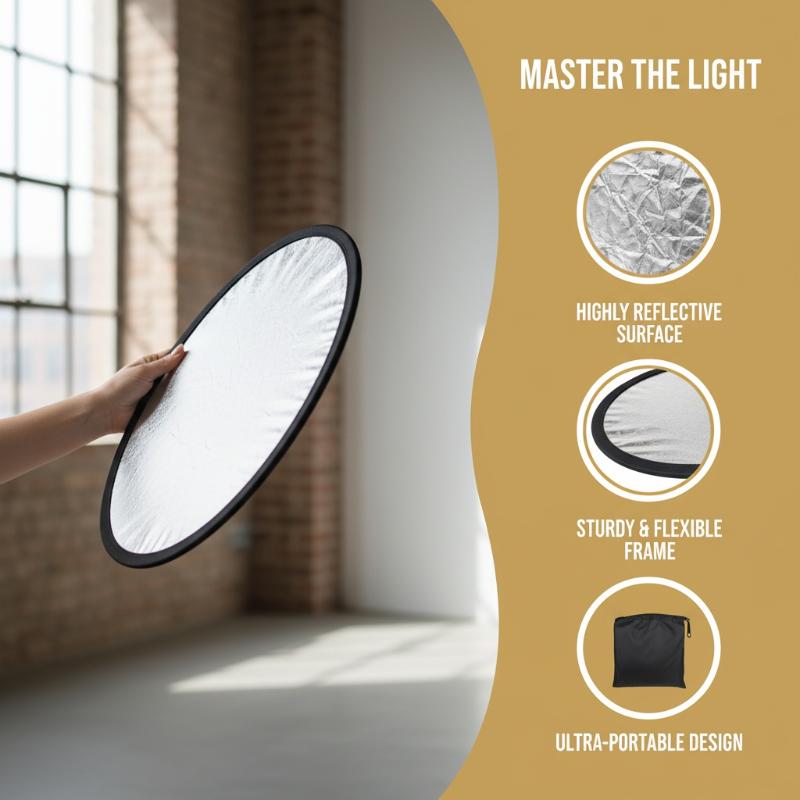 5 in 1 Round Photography Refle - Photography Lighting Diffuser 评论和价格