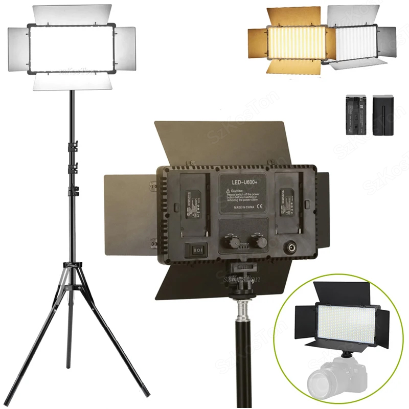 U800 U600 LED Photo Studio Vid - Photography Lighting Board 评论和价格